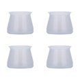 thumbnail image 1 of Chair Leg Covers Chair Leg Floor Protectors Silicone Material Elastic Easy  Closed Design Chair Leg CoversSmall Round Gray, 1 of 1
