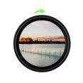 thumbnail image 2 of ND2 to ND400 Slim Fader ND400 Slim Fader Variable Adjustable ND Filter Optical Glass 72mm, 2 of 9