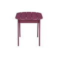 thumbnail image 3 of Table Basse Extérieure Adirondack Rouge, 3 of 5