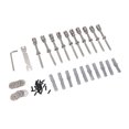 thumbnail image 1 of Cadre de Grille de Style Moderne en Acier Inoxydable, Support d'Installation d'Escalade pour Mur, Disposition Flexible, Matériau en Acier Inoxydable, 1 of 8