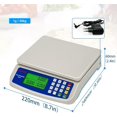 thumbnail image 2 of 30kg/1g Digital Kitchen Weighing Scales LCD Digital Precision Scales Electronic Price Computing Commercial Shop, 2 of 5