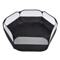 thumbnail image 1 of Enclos pour Chiot Exercice Extérieur Imperméable Clôture de Jardin Intérieur pour Petit Sans Couverture, 1 of 7