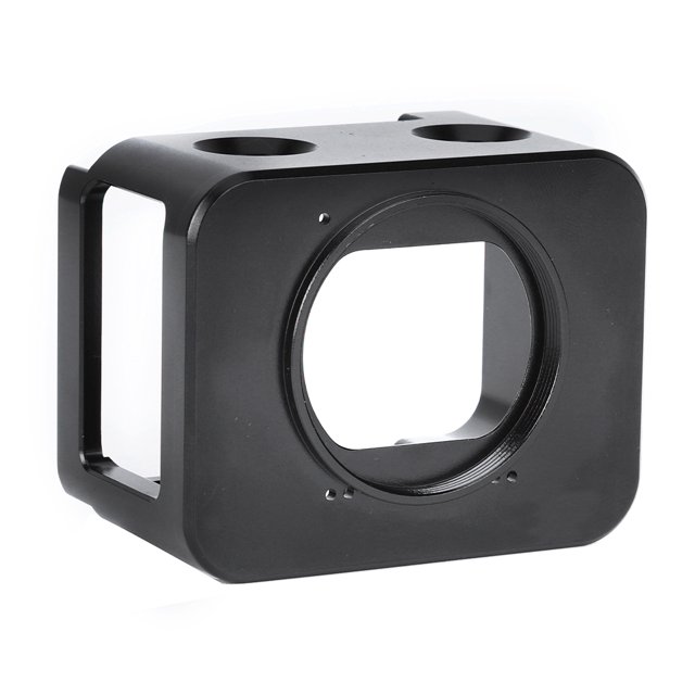 ANGGREK Camera Cage,PU387B Aluminium Alloy Camera Protection Cage With UV Filter Lens Hood Sports Cameras Accessory For RX0 II,Sports Camera Accessory