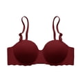 thumbnail image 2 of Timegard Seamless Bras for Women Adjustable Strap Full Support Comfort Breathable Push up Daily Bras, 2 of 6