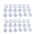 thumbnail image 1 of 25PCS 0.18oz Paint Pot Strip Empty Mini Plastic Paint Strip Paint Cup with Lid, 1 of 10