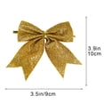 thumbnail image 3 of Outdoor Christmas Decorations,6-Piece 9cm Mini Christmas Tree Hanging Ornament Set, Small Holiday Decoration for Display, 3 of 8