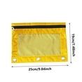 thumbnail image 3 of Dvruxg 2 Pcs Trousse à Crayons, Trousse à Crayons Trois Trous avec Fermeture Éclair Unique, Sac de Rangement de Documents en PVC Transparent, Grande Capacité Trousse à Crayons avec Fermeture Éclair, Trousse à Crayons Transparente, 3 of 5