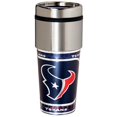 thumbnail image 1 of Houston Texans Gobelet de Voyage en Acier Inoxydable 16 oz. Graphiques Métalliques, 1 of 1