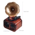 thumbnail image 2 of Music Box Gramophone Housewarming Plastic Domestic Gramophone Desktop Decoration, 2 of 8