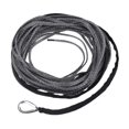 thumbnail image 1 of DYNWAVECA Synthetic Winch Rope Car Towing Strap Portable 15M 8350lbs Sturdy Recovery Rope Winch Cable for SUV ATV Vehicles Car UTV Gray, 1 of 10