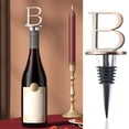thumbnail image 3 of Boovnll Kitchen Gadgets, 26 English Alphabet Wine Stoppers Party Favors Wine Stoppers for Wine Bottles Toppers, Home and Kitchen, Kitchen, Kitchen Tools, 3 of 5