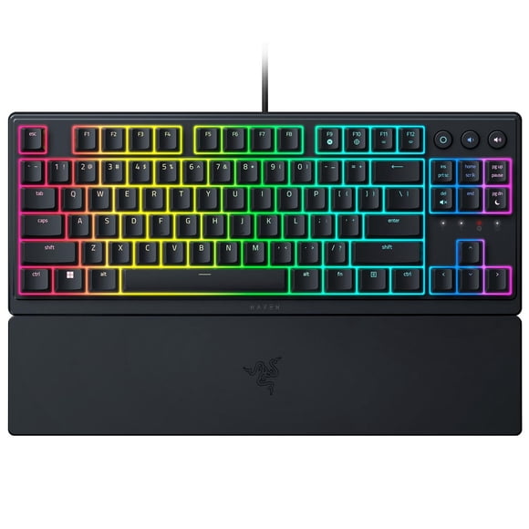 Razer Ornata V3 Tenkeyless – Compact Low Profile Gaming Keyboard PC
