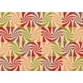 thumbnail image 1 of Ahgly Tapis Rectangulaire Orange Lavable en Machine, 5 Pieds x 8 Pieds, 1 of 7