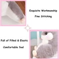 thumbnail image 3 of Soft Hamster Reading Pillow With Arms For Kids Teens And Adults Comfortable Backrest Support For Bed Chair Sitting, 3 of 6