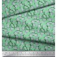 thumbnail image 3 of Soimoi Poly Georgette Fabric Blossom Floral Print Fabric by The Yard 52 Inch Wide, 3 of 5