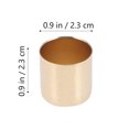thumbnail image 2 of 6 Pcs Porte-Bougies Tasses en Fer pour Bougies Contenants de Bougies Porte-Bougies, 2 of 8