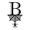 thumbnail image 3 of Spider Halloween Decoration Hang Tag Set with 26 Iron Letters 5.3 cm x 9 cm, Black Rope Included, 3 of 4