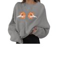 thumbnail image 1 of Pulls à Manches Longues Décontractés à Manches Longues pour Femmes Sweat-Shirts Graphiques d'Halloween, 1 of 4