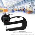 thumbnail image 4 of Thickness Gauge, Portable Thickness Meter 0.0005in 0.01mm Resolution Multifunctional Aluminum Alloy  For Manufacturing, 4 of 8