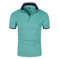 thumbnail image 4 of Chemise à Boutons pour Hommes - Coupe Classique, Col, Tissu Anti-Humidité, 4 of 4