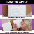 thumbnail image 2 of Aleene's Original Tacky Glue Pen 2-Pack – Nontoxic, Thick, All-Purpose Adhesive for Crafts, DIY, Hobbies, School Projects, and Household Repairs – Permanent and Clear Drying, 2 of 8