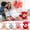 4Pcs cute teddy bear toy Under $5 a1, variant on CQCYD Valentine's Day Teddy Bear, Plush Heart Bear DollToy, Cute Stuffed Animal Gift for Girlfriend, Birthday Present forChildren, Soft CottonToyforKidsToddlers