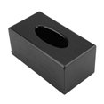 thumbnail image 2 of Paper Organizer, Elegant Tissue Box, Durable Natural Elegance Wood Rectangular Black / Light For Bedroom Kitchen Living Room, 2 of 8