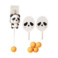 thumbnail image 4 of jinwen Panda Hanging Table Tennis Set Equipment for Workout Activity Sports 5 Balls, 4 of 9