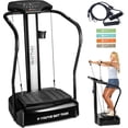 thumbnail image 1 of Lifepro Rhythm Vibration Plate Exercise Machine with Handles – Full Body Vibrating Plate for Lymphatic Drainage, Circulation & Recovery – Home Weight Loss Exercise Machine - Black, 1 of 8