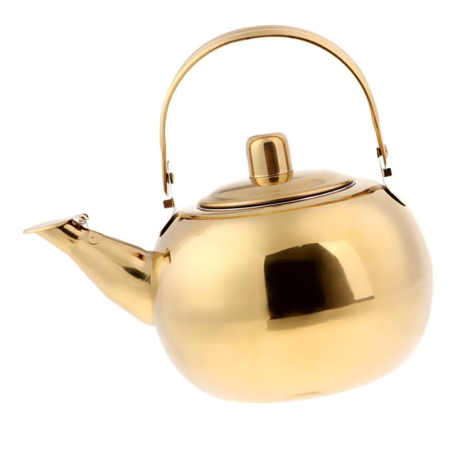 Ruiboury 1/2/3 Outdoor Camping Stainless Steel Tea Kettle Coffee Pot Type1 1 Pc