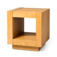thumbnail image 1 of Maven Lane Artemis Table d'Appoint Contemporain en Bois, Fini Naturel Raffiné, 1 of 6