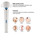 thumbnail image 3 of Jinsinto Authentic Magic Wand Massager Rechargeable HV-270 – Cordless Multi-Function Variable-Speed with Soft Silicone Head and Ultra-Powerful Motor for Deep, Rumbling, Muscle Relaxing, 3 of 5
