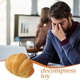 thumbnail image 4 of Simulation Bread Squishy Toy, Soft Slow-Rise Butter Croissant for Stress Relief And Pretend Play, Scented Sensory Toy for Kids Kitchen And Anxiety Focus, 1-Pack, 4 of 5