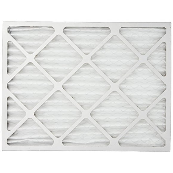 FilterBuy 14x18x1 MERV 8 Pleated AC Furnace Air Filter, (Pack of 2 Filters), 14x18x1 – Silver