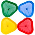 thumbnail image 1 of 4 Pcs Porte-Cartes en Forme de Triangle Porte-Cartes à Jouer Accessoires de Jeu de Société, 1 of 8