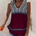 thumbnail image 1 of LSLJS Débardeurs pour Femmes Gilet Imprimé Mode pour Femmes Col Rond Ample Sans Manches T-Shirt Chandail Hauts Blouse, 1 of 6
