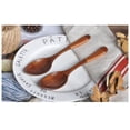 thumbnail image 3 of Wuztai Wooden Spoon, Natural Phoebe Wood Kitchen Utensils, Handcrafted Cooking Tools Teaspoon for Soup Coffee Cereal Desserts Tableware, 3 of 7