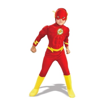 DC Comics The Flash Déguisement de luxe Thorax Musclé pour garçon
