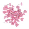 thumbnail image 2 of Rongfmy 50 Pieces Push Drawing Office Thumbtack Pink, 2 of 9