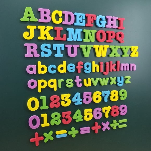 WSBDENLK Cyber Monday Magnetic Letters and Numbers for Classroom Educating Kids In Educational Alphabet Refrigerator Magnets Building Preschool Toddler Spelling and Learning Toys for Child Fall Saving