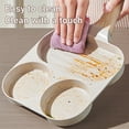 thumbnail image 4 of RKSTN Nonstick Frying Pan Three-Compartment Non-Stick Pan Kitchen Gadgets, 4 of 8