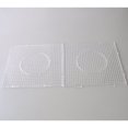 thumbnail image 4 of 6 Pieces 5mm Large Square Fuse Beads Boards Clear Plastic Pegboards for Kids Craft Beads, 4 of 6