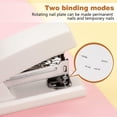 thumbnail image 4 of Stapler, Office Stapler, Small Staplers for Desk, White, 4 of 7