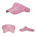 thumbnail image 2 of GDREDA Baseball Cap Fashion Women Leopard Print Sun Baseball Visor Cap Pink,One Size, 2 of 6