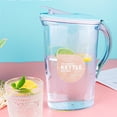 thumbnail image 4 of Water Pitcher 1.4L | Plastic Pitcher with Lid | Jug for Fridge | Juice Container with Lid | Iced Tea Pitcher | Water Carafe Perfect for Lemonade, Juice, 4 of 7