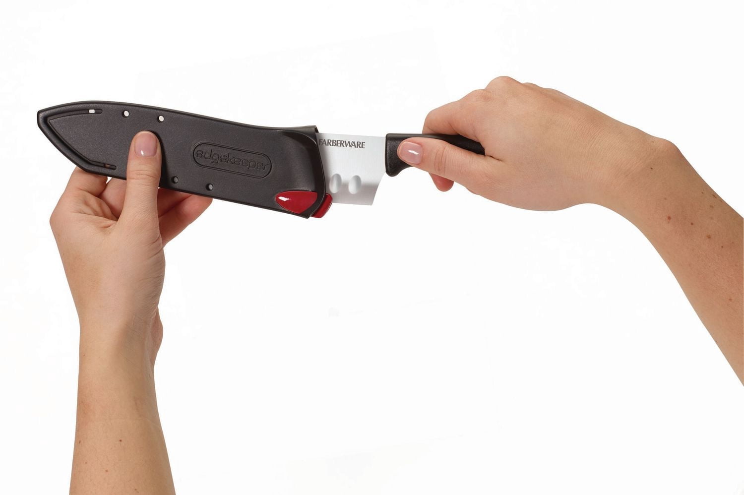 Farberware 8" Chef Knife with Self Sharpening Sleeve
