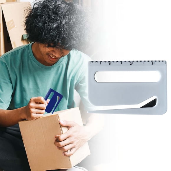 Enthusiast Envelope Opener 2025 Upgrade Durable Slitter for Letters Packages and Wrapping Papers with Pointed Tip and Scale