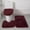 Wine#12844, variant on Non Slip Bathroom Carpet Set – Super Soft Absorbent Bath Mat, Plush Bathtub Carpet for Shower Floor, Quick Drying Bathroom Rug for Sink or Tub