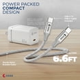 thumbnail image 4 of OXAA 65W USB C GaN Fast Charging Bundle-Includes Premium USB-C Cable, Compact Type-C Adapter, Compatible with iOS & Android Devices, Laptops & Tablets, 4 of 7