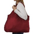thumbnail image 4 of ChicoBag Vita Compactable Reusable Shopping Tote/Grocery Bag with Pouch, Red, 19 x 12.5-Inch Bag/4 x 4-Inch Pouch, 4 of 5